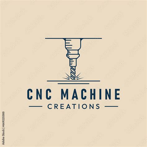 cnc miining logo|Cnc Milling Logo vectors.